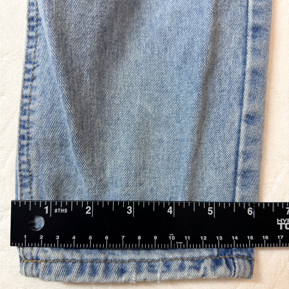 Blue Savvy Denim Women’s Size 3/26  Straight Ankle Jeans Mom High Rise Loose - Picture 10 of 10